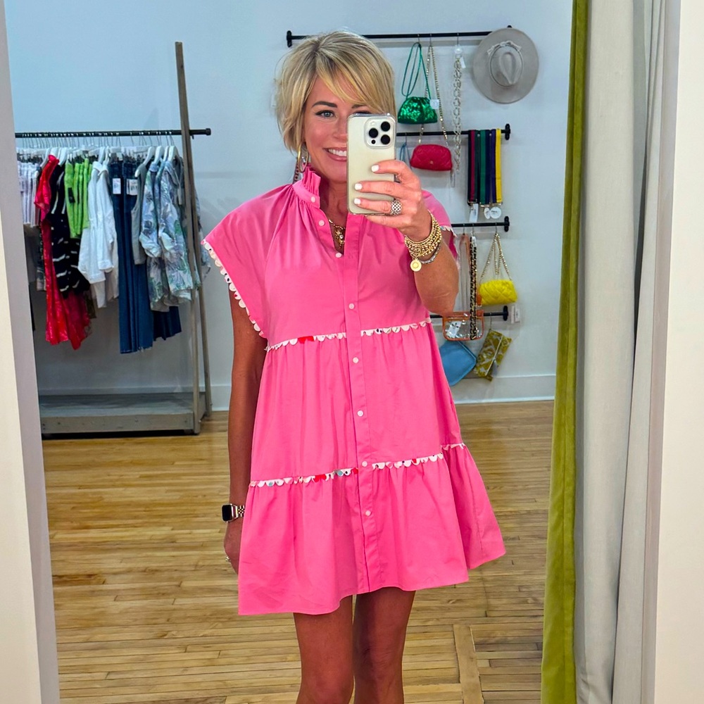 Crosby by Mollie Burch Whitney Dress in Double Bubble